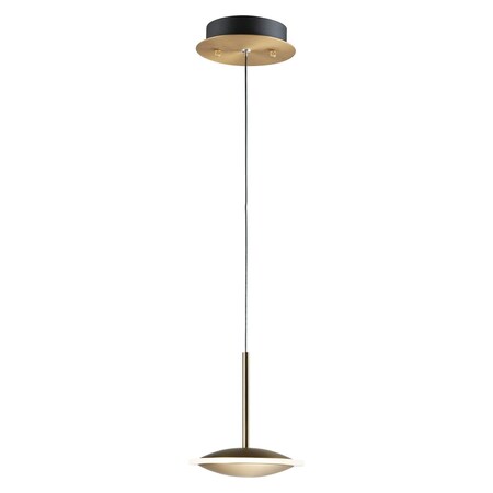 Et2 Saucer Led Pendant E21541-90BKGLD